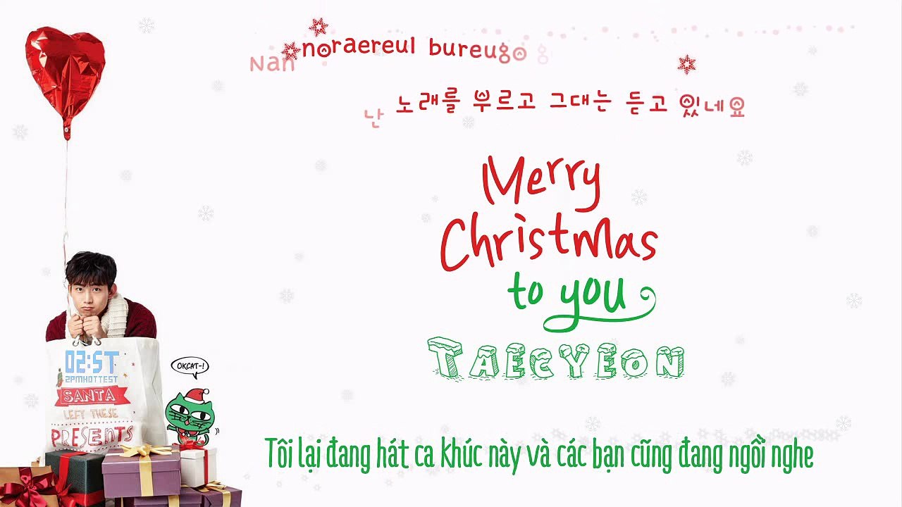 [Vietsub + Kara - 2ST] Merry Christmas To You - Taecyeon