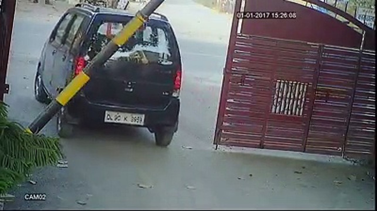 Must Watch | Real Accident Caught On CCTV Camera