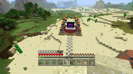 MINECRAFT Sobrevivente Decoração Interna e o Portal do NETHER 003