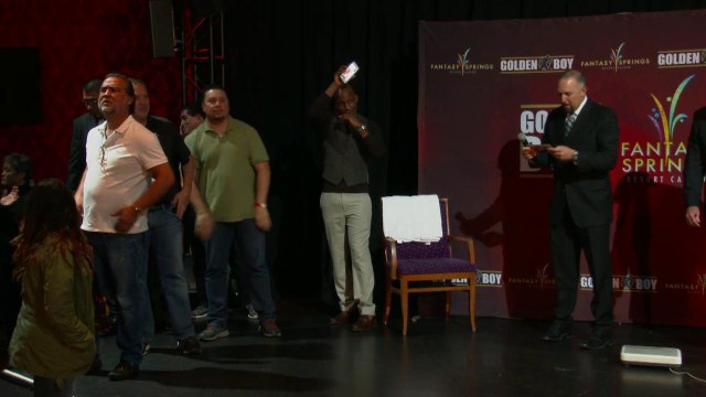 Takashi MIURA vs. Mickey ROMAN - Official Weigh In - HBO Boxing After Dark