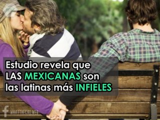 MEXICANAS SON LAS MÁS INFIELES DE LATIONAMÉRICA