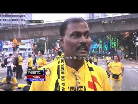 Ribuan Warga Malasyia Gelar Demo Hari Kedua Desak Najib Razak Mundur - NET12