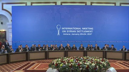 اختتام اجتماع أستانا بشأن سوريا