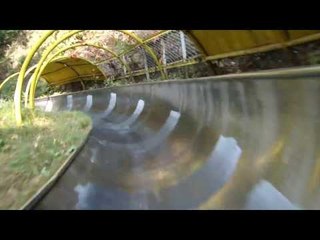 Tourist Takes Us on a Toboggan Ride
