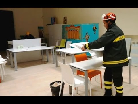 Fermo - Terremoto, recupero opere d’arte Palazzo dei Priori (26.01.17)