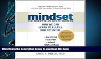 FREE [DOWNLOAD] Mindset: The New Psychology of Success (Your Coach in a Box) Carol Dweck Full Book