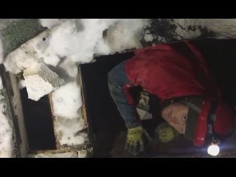 Farindola (PE) - Rigopiano, il lavoro in condizioni estreme dei Vigili del Fuoco (24.01.17)