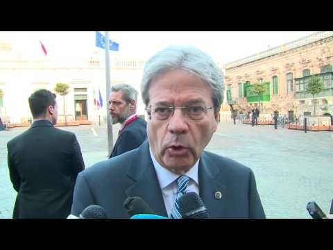 Malta - Punto stampa di Gentiloni (03.02.17)