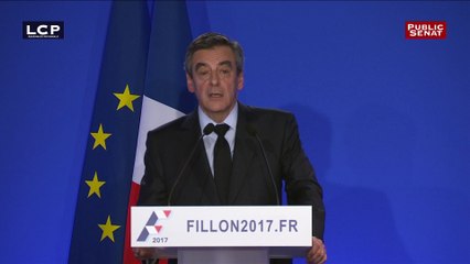 François Fillon : "Dès ce soir, une nouvelle campagne qui commence"