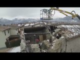 Norcia (PG) - Terremoto, recuperata campana Oratorio Sant'Agostinello (01.02.17)