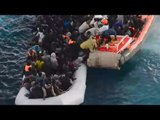 Guardia Costiera salva 1000 migranti nel Canale di Sicilia (28.01.17)