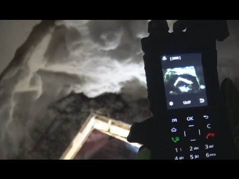 Farindola (PE) - Rigopiano, ricerche dispersi con strumentazione sperimentale (24.01.17)