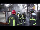 Bologna - Incendio in via del Vivaio, treni bloccati (22.01.17)