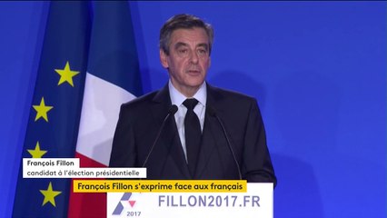 François Fillon réagit aux affaires : "Je présente mes excuses aux Français"