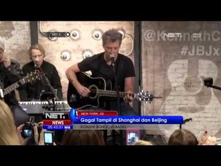 Konser Bon Jovi Dibatalkan di Cina - NET5