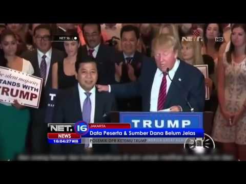 Tanggapan Tantowi Yahya Terkait Polemik Pertemuan DPR dan Trump - NET16