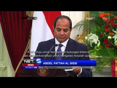 Pertemuan Bilateral Presiden Jokowi dan Presiden Mesir - NET5