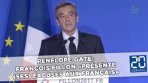 Penelope Gate: François Fillon «présente (ses) excuses aux Français»