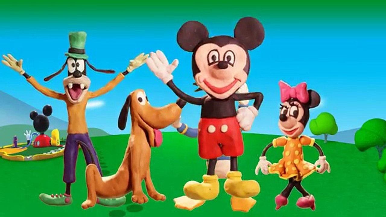 Mickey Mouse Play-Doh Finger Family Nursery Rhymes Lyrics
