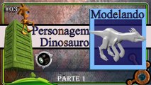 Blender Tutorial: Modelagem de Personagem 3D - Modelando Personagem Dinossauro 1/2