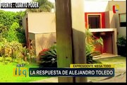 Alejandro Toledo negó haber recibido sobornos de Odebrecht