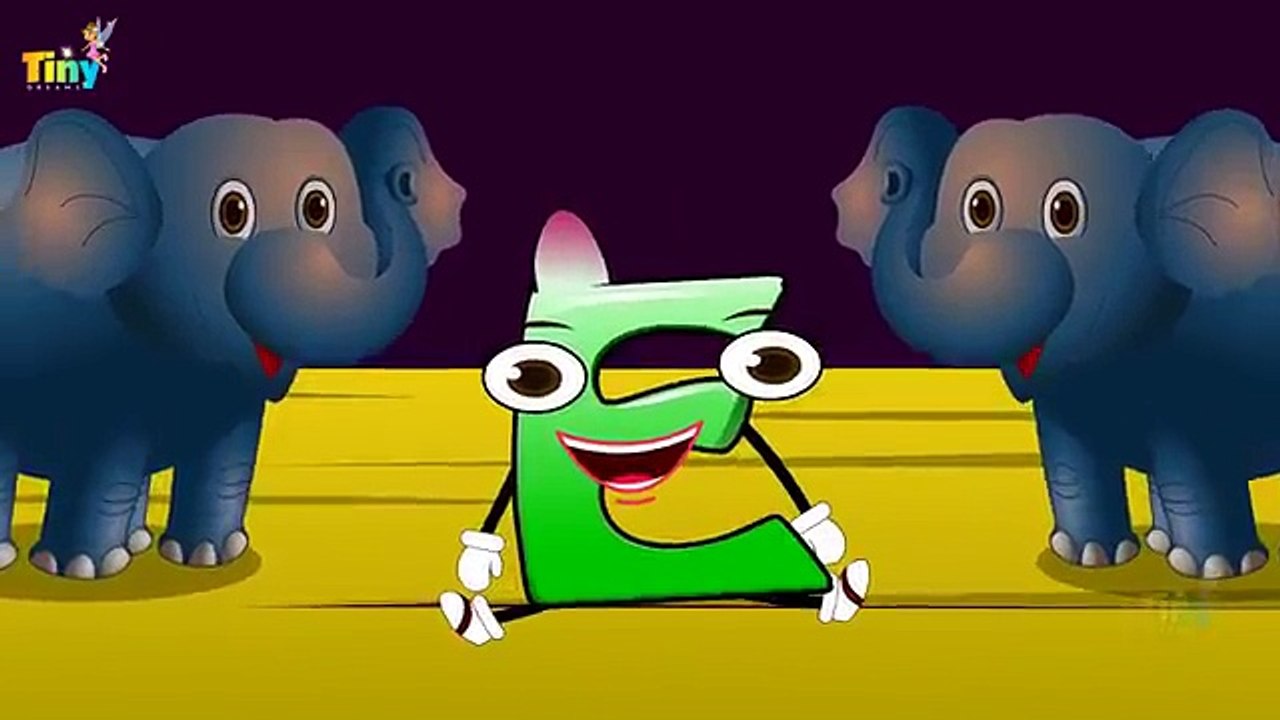 Five Little Alphabets Jumping On The Bed | Nursery Rhymes For Kids