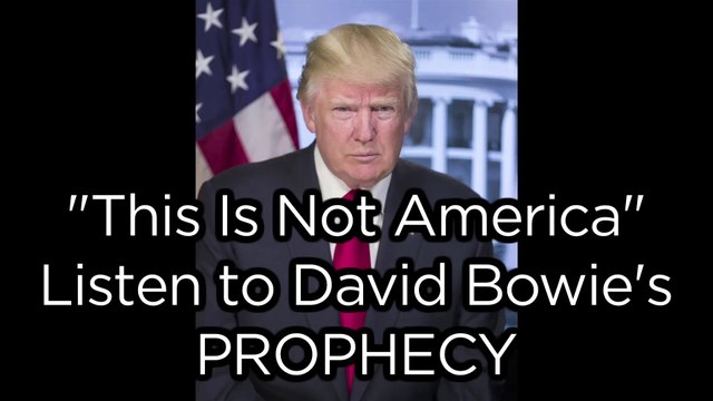 This Is Not America, la prophétie de David Bowie