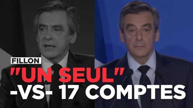 François Fillon : alors, un seul ou 17 comptes ?