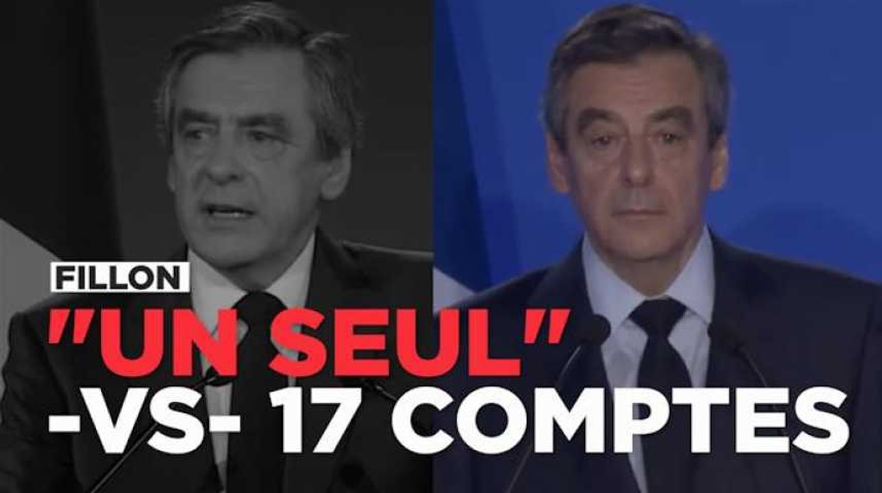 François Fillon : alors, un seul ou 17 comptes ?