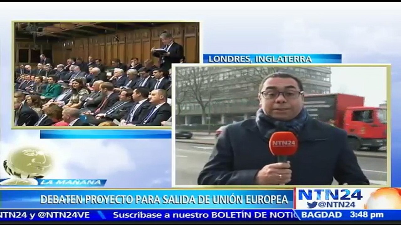 Avanza segunda ronda de debate en Parlamento Británico para autorizar a Theresa May la salida del Reino Unido de la UE