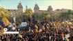Espagne : des dizaines de milliers de Catalans dans la rue pour soutenir l'indépendantiste Artur Mas