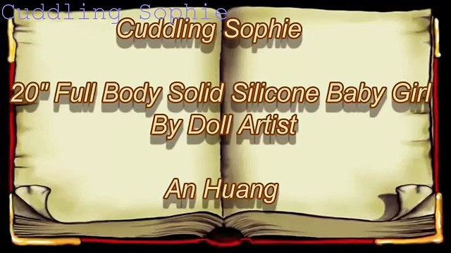Cuddling Sophie - 20 full body solid silicone baby Sophie #1 by An Huang