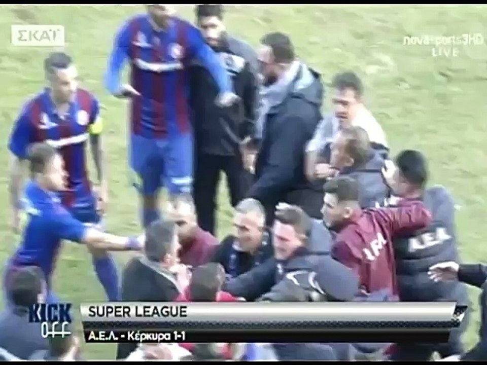 19η ΑΕΛ-Κέρκυρα 1-1 2016-17 Σκάι (Kick off)