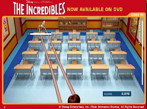 The Incredibles: Catch and tickle Shastika / Суперсемейка: Поймай Шастика