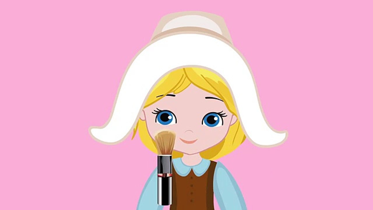 Makeup princess Cinderella animation fun