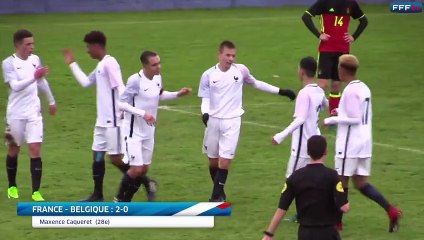 U17 - France - Belgique (4-0), le résumé