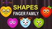 Shapes Cartoons Animation Singing Finger Family Nursery Rhymes for Preschool Childrens Song