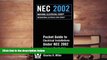 PDF [Download] 2002 NEC Residential Pocket Guide to Electrical Installations (National Electrical