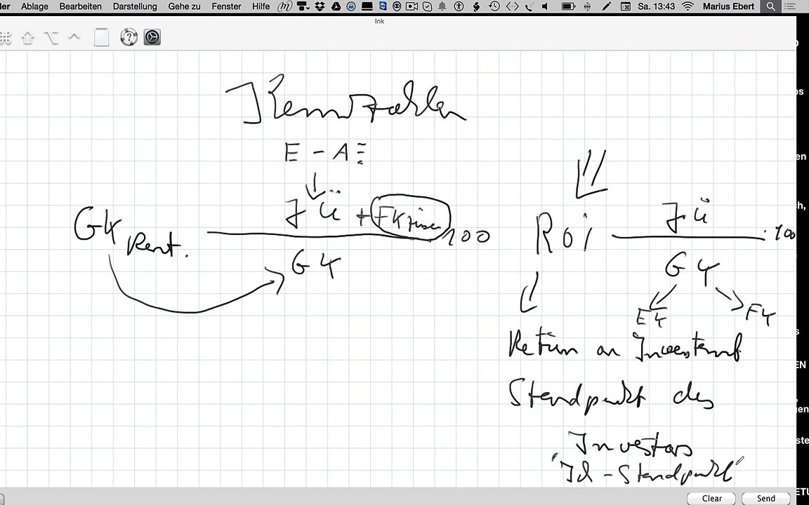 GK Rendite und FK Zinsen