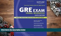 PDF [FREE] DOWNLOAD  Kaplan GRE Exam Verbal Workbook (Kaplan GRE Verbal Workbook) Kaplan