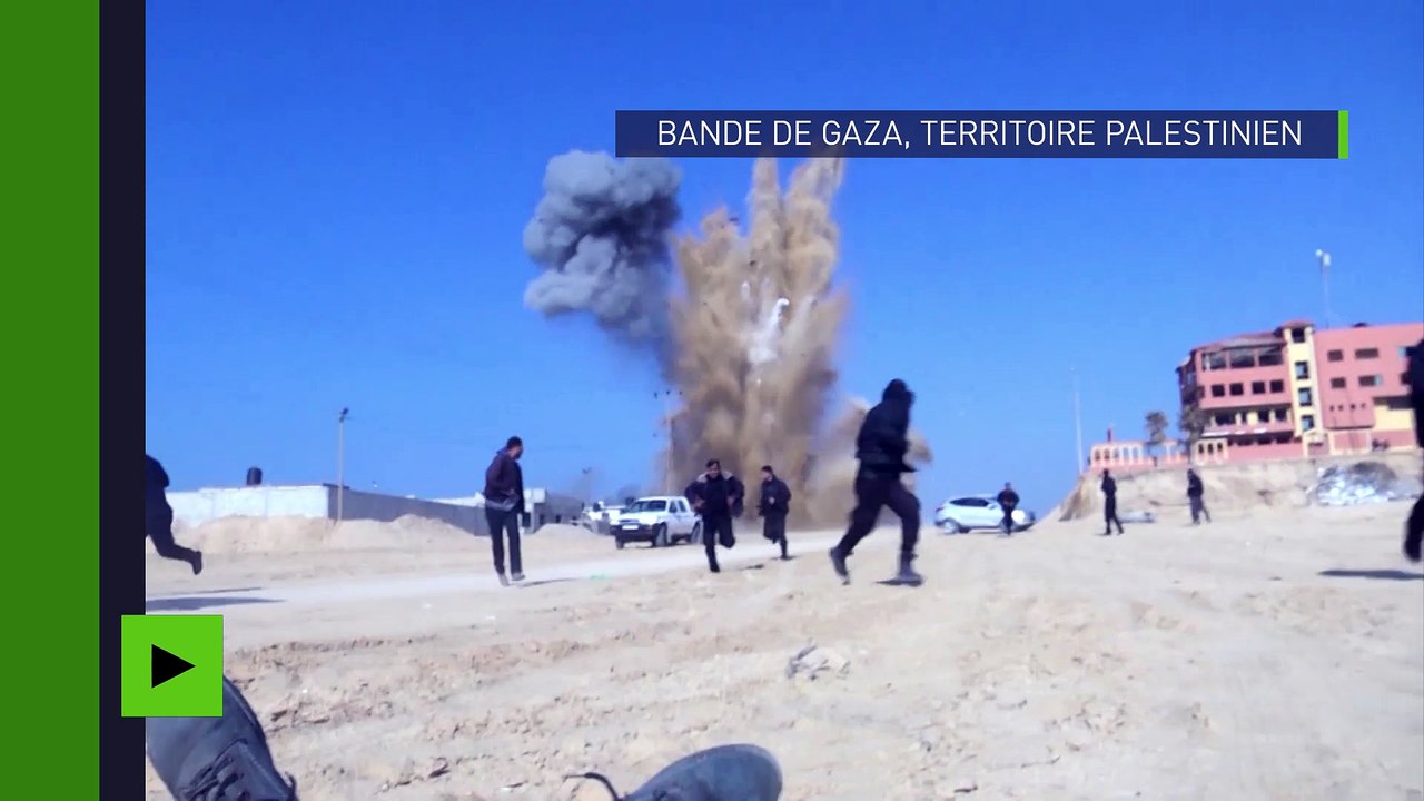 Bande de Gaza: Israël frappe en représailles des positions du Hamas