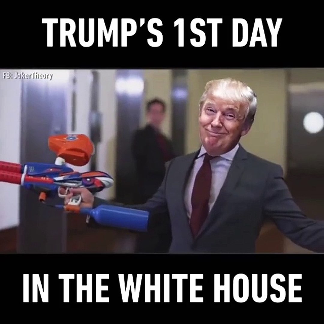 ⁣Trump Funny