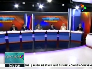 En Quito tuvo lugar el debate presidencial con los ocho candidatos