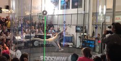 Wind games 2017 : La magnifique choréraphie en apesanteur de Maja Kuczynska dans une soufflerie