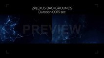 2 Plexus Backgrounds Stock Motion Graphics