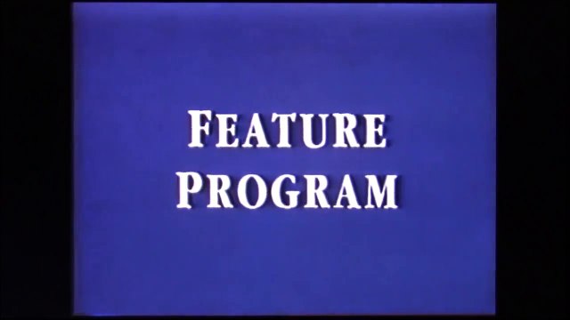 FEATURE PROGRAM AND WALT DISNEY HOME VIDEO 1986