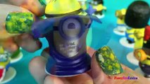 Minions Mini Figurines with Bob Kevin Stuart King Pirate Toys PlayDoh Juguete Disney