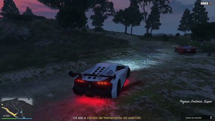 GTA V Sobre Manobras e o Jato Acabou com o nosso Sonho