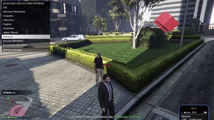 GTA V Terceira Missão Colete o Carregamento de Materiais Animais