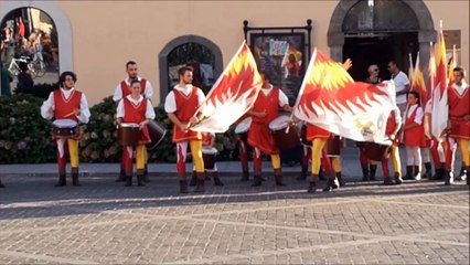 Sbandieratori & Musici Bolsena - Giornate Medioevali 2016 - Diego e Giorgia
